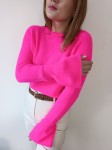 Sweter „Soft Alpaca Touch”róż 3.jpg