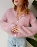 Sweter damski „Bell Sleeve Mohair” róż 2.jpg